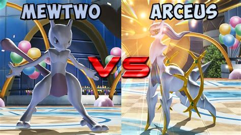 is mewtwo stronger than arceus.